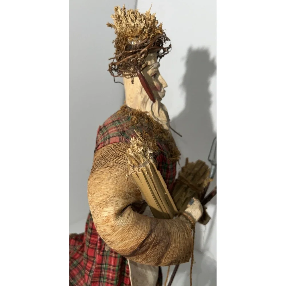 Silvestri Gardener Farmer Scottish‎ Rustic Primitive Autumn Decor Cottage Core